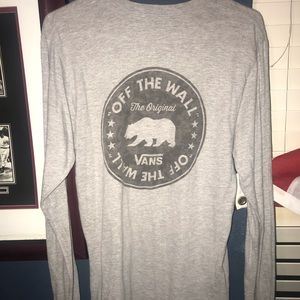 Grey Vans Longsleeve shirt